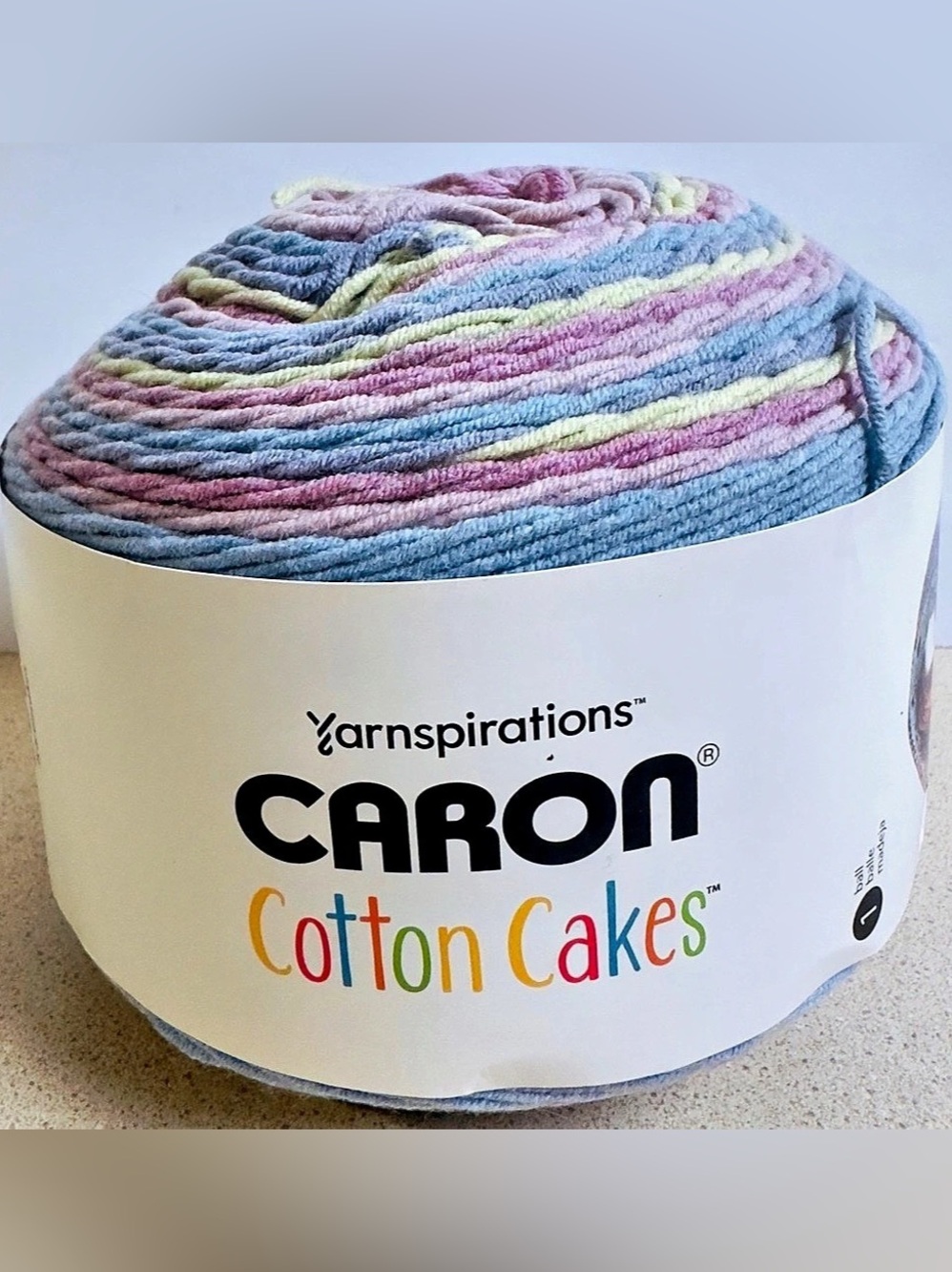 1 CARON COTTON CAKES in SUNSET DREAMS  8.8oz 530yds Cotton/Acrylic